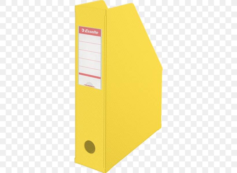 Yellow Esselte Magazine Collectors Europost Cardboard Esselte Leitz GmbH & Co KG, PNG, 600x600px, Yellow, Cardboard, Esselte, Esselte Leitz Gmbh Co Kg, Office Supplies Download Free