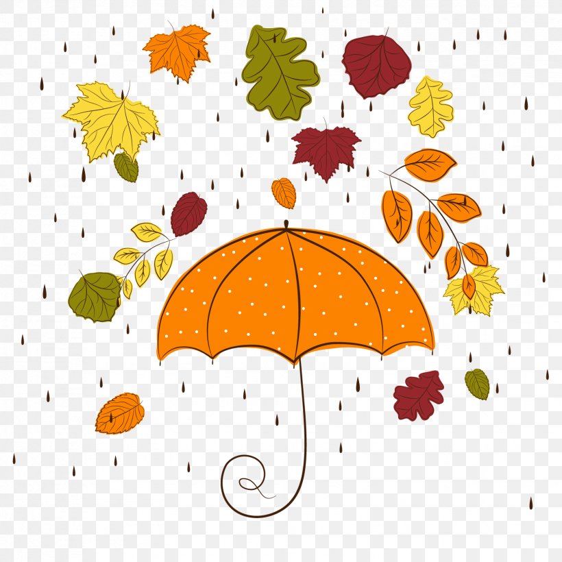 Autumn Rain Royalty-free Clip Art, PNG, 1654x1654px, Autumn, Autumn Leaf Color, Drawing, Drop, Leaf Download Free