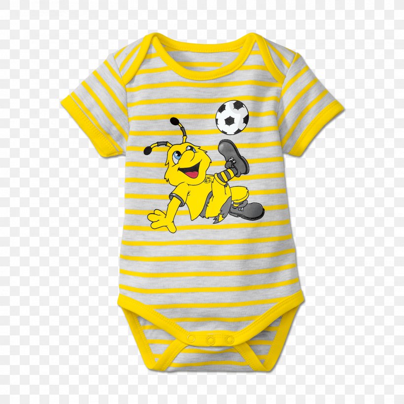 Baby & Toddler One-Pieces T-shirt Borussia Dortmund Bodysuit Bundesliga, PNG, 1600x1600px, Baby Toddler Onepieces, Active Shirt, Baby Products, Baby Toddler Clothing, Bodysuit Download Free