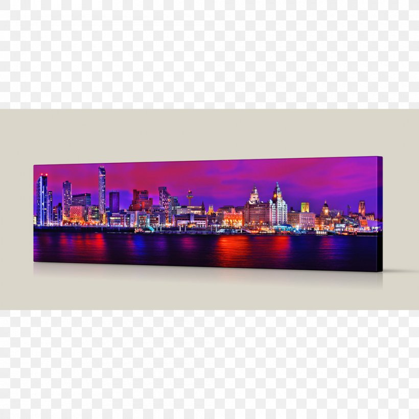 Canvas Print Painting Liverpool Waterfront Art, PNG, 1000x1000px, Canvas, Art, Canvas Print, Color, Display Device Download Free