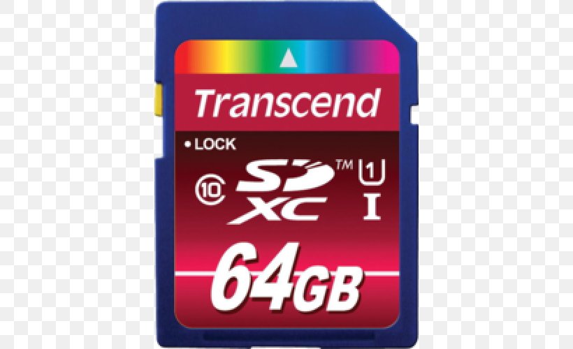 SDXC Secure Digital Flash Memory Cards Transcend Information SDHC, PNG, 500x500px, Sdxc, Area, Brand, Camcorder, Camera Download Free