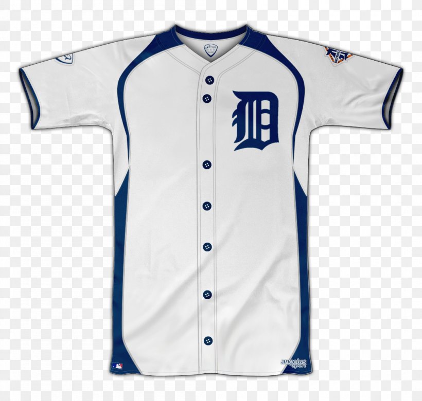 Sports Fan Jersey Detroit Tigers Baseball Uniform Collar, PNG, 1050x1000px, Sports Fan Jersey, Active Shirt, Baseball, Baseball Uniform, Blue Download Free