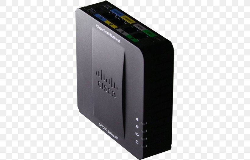 Analog Telephone Adapter Port Voice Over IP, PNG, 524x524px, Analog Telephone Adapter, Adapter, Analog Signal, Cisco Systems, Computer Component Download Free