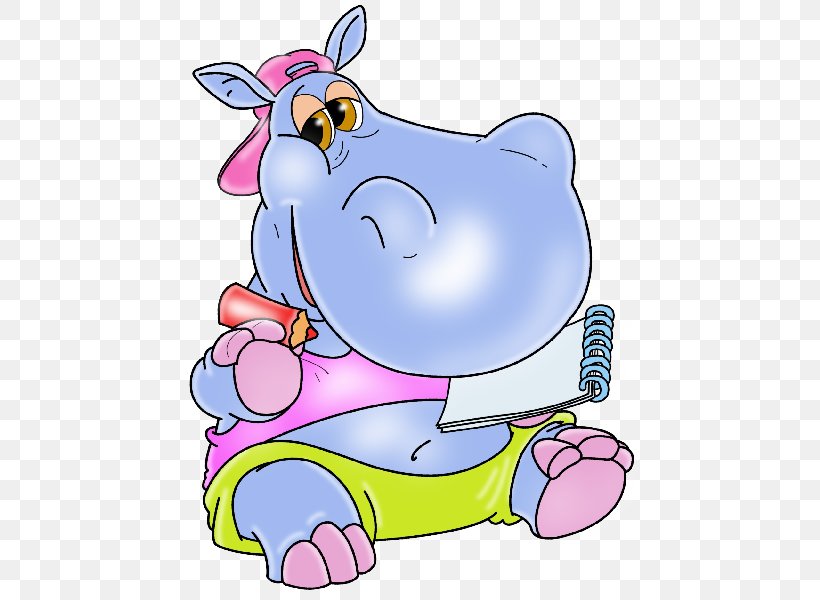 Hippopotamus Cartoon Clip Art, PNG, 600x600px, Hippopotamus, Area, Artwork, Cartoon, Character Download Free