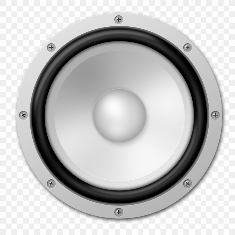 Loudspeaker Studio Monitor Audio Sound Computer Monitors, PNG, 2000x2000px, Loudspeaker, Apple, Audio, Audio Equipment, Car Subwoofer Download Free