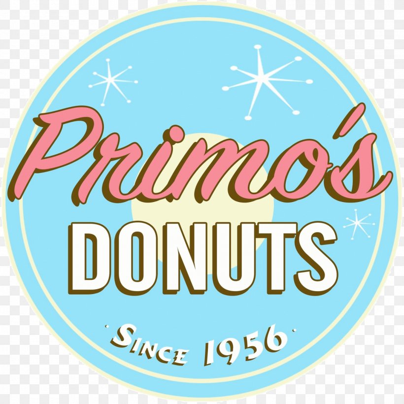 Primo's Donuts Logo Brand Product, PNG, 1500x1500px, Donuts, Area, Brand, Label, Logo Download Free