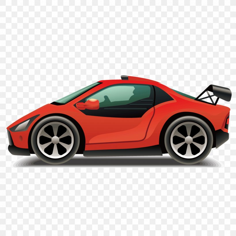 Sports Car Convertible Cartoon, PNG, 1001x1001px, Car, App Store, Automotive Design, Automotive Exterior, Baby On Board Download Free