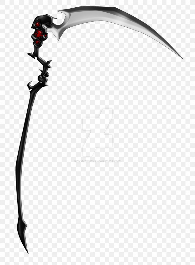 Death Scythe Spirit Albarn Weapon Sickle, PNG, 1024x1390px, Death, Beak, Blade, Cold Weapon, Fantasy Download Free