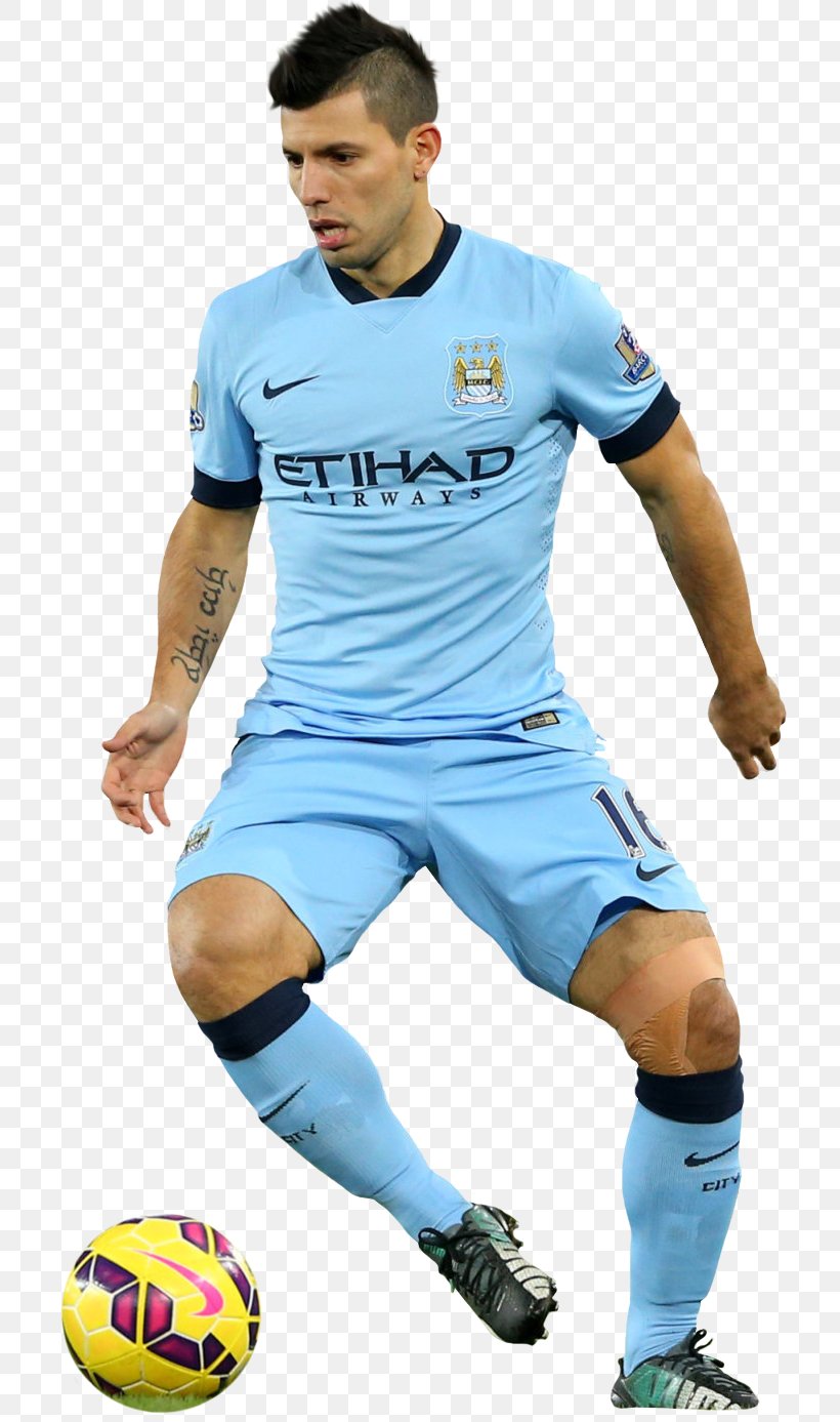 Sergio Agüero Jersey Sport Football Manchester City F.C., PNG, 718x1387px, Jersey, Ball, Blue, Clothing, Football Download Free