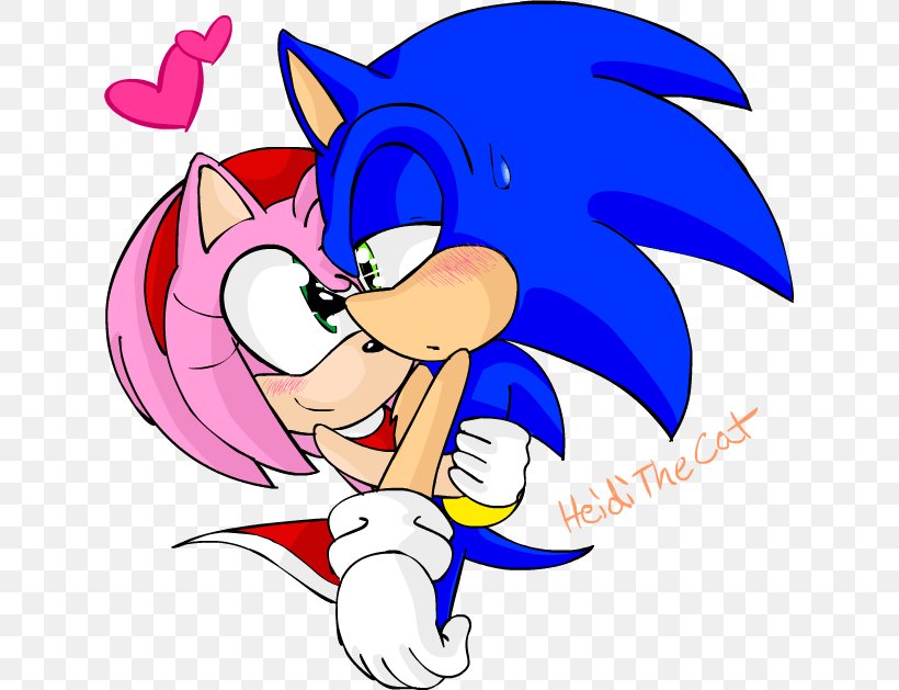 Amy Rose Sonic The Hedgehog Doctor Eggman Sonic And The Black Knight Silver The Hedgehog, PNG, 629x629px, Watercolor, Cartoon, Flower, Frame, Heart Download Free