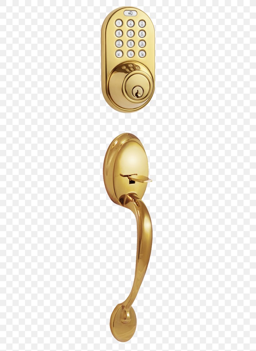 Lock Dead Bolt Door Handle Brass Remote Keyless System, PNG, 503x1124px, Lock, Brass, Cylinder, Dead Bolt, Door Download Free