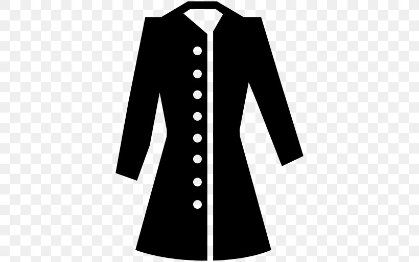 Overcoat Jacket Clothing Dress, PNG, 512x512px, Coat, Black, Black And White, Blazer, Blouse Download Free