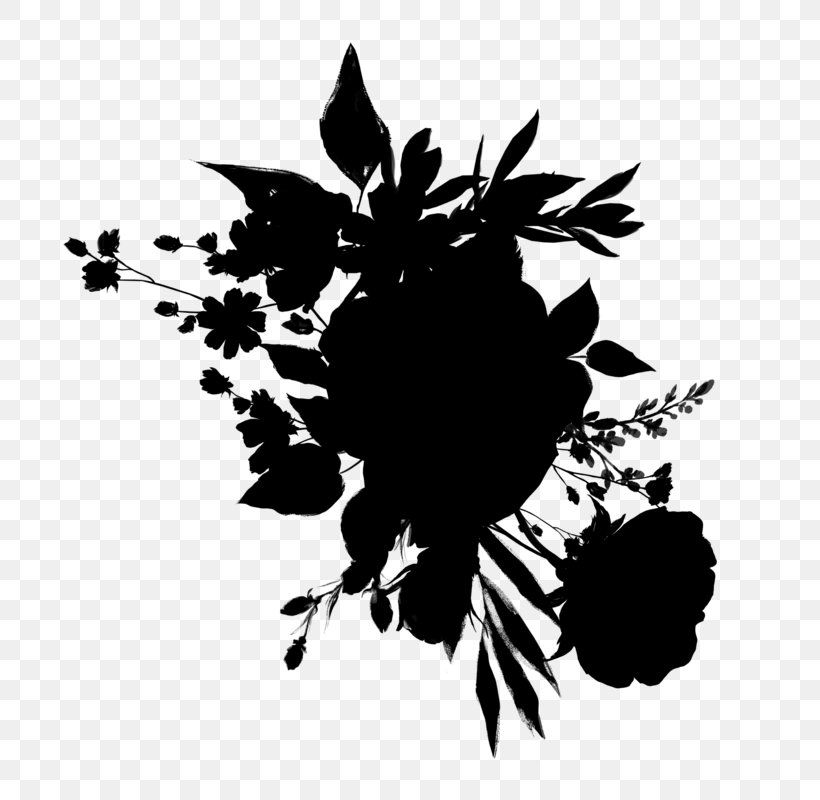 Leaf Stencil Black-and-white Plant Logo, PNG, 799x800px, Leaf, Blackandwhite, Flower, Ink, Logo Download Free