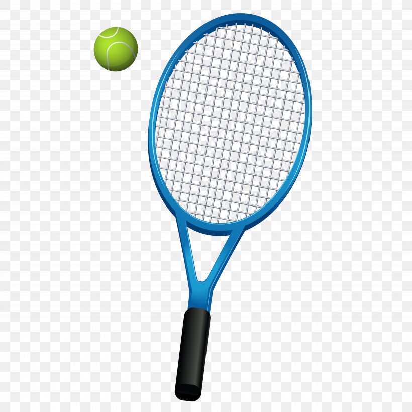 Racket Tennis Ball Clip Art, PNG, 5290x5290px, Racket, Badminton, Ball, Head, Rackets Download Free