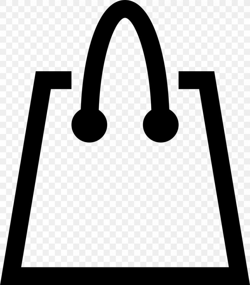 Shopping Bag Clip Art Gift Bags, PNG, 858x980px, Shopping Bag, Area, Bag, Black And White, Brand Download Free