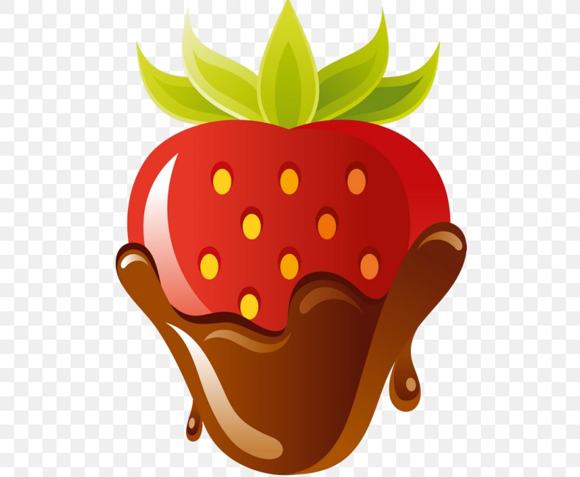 Strawberry Fruit Chocolate Euclidean Vector Food, PNG, 500x674px, Strawberry, Chocolate, Chocolatecovered Fruit, Flower, Flowerpot Download Free