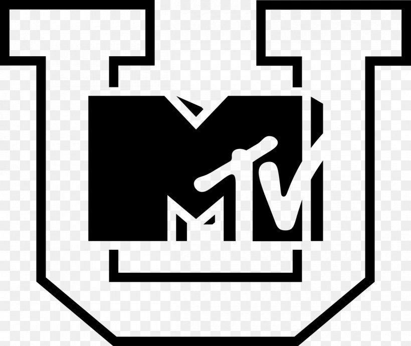 Viacom Media Networks Logo TV MTV Base MTV Live HD MTVU, PNG, 1200x1010px, Viacom Media Networks, Area, Black, Black And White, Brand Download Free