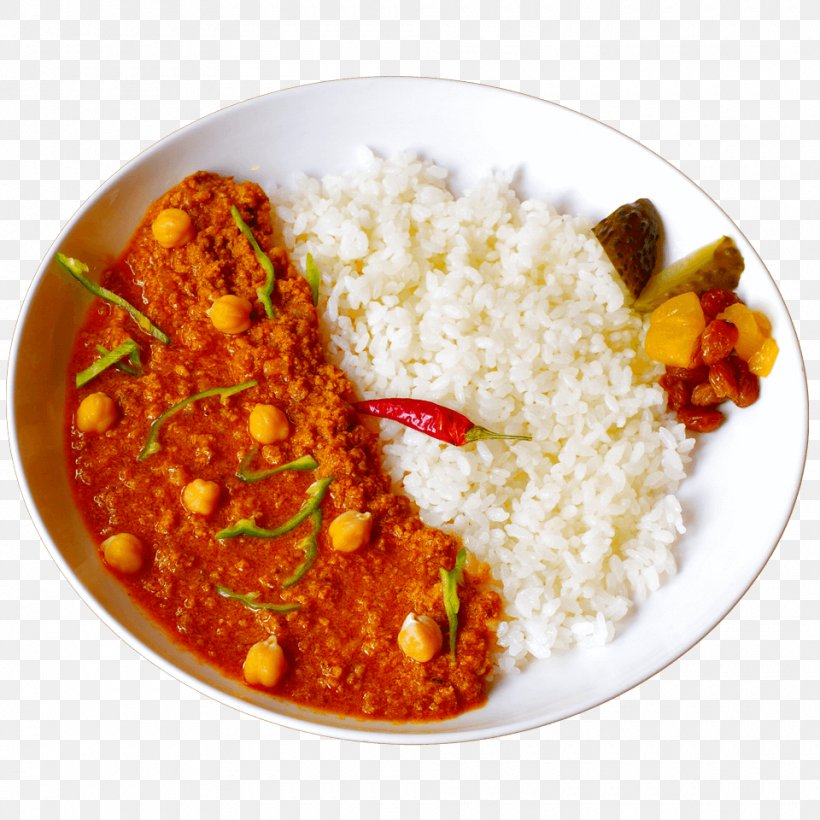 Rice And Curry Pakistani Cuisine Keema Indian Cuisine Vegetarian Cuisine, PNG, 960x960px, Rice And Curry, Asian Food, Basmati, Cuisine, Curry Download Free