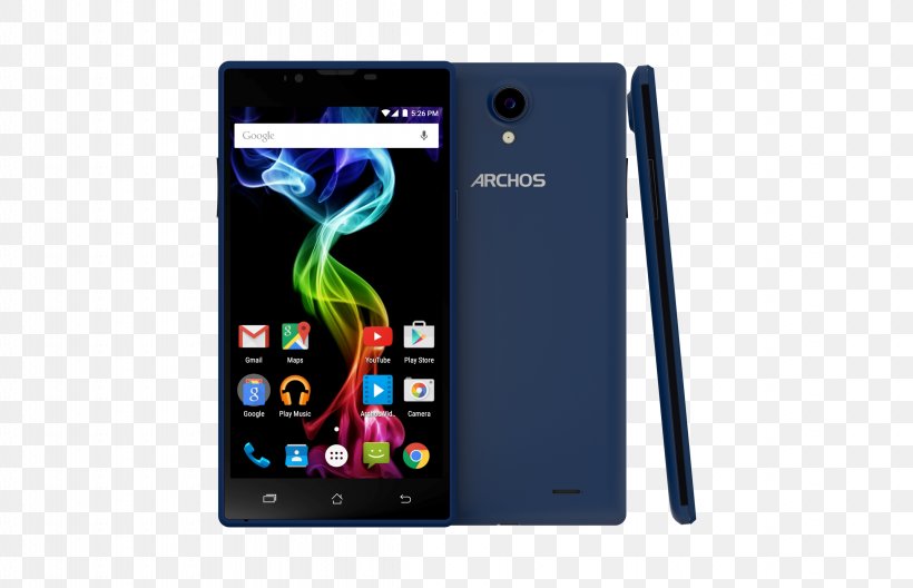 Android Archos Dual SIM Smartphone Telephone, PNG, 4760x3069px, Android, Android Lollipop, Archos, Cellular Network, Communication Device Download Free