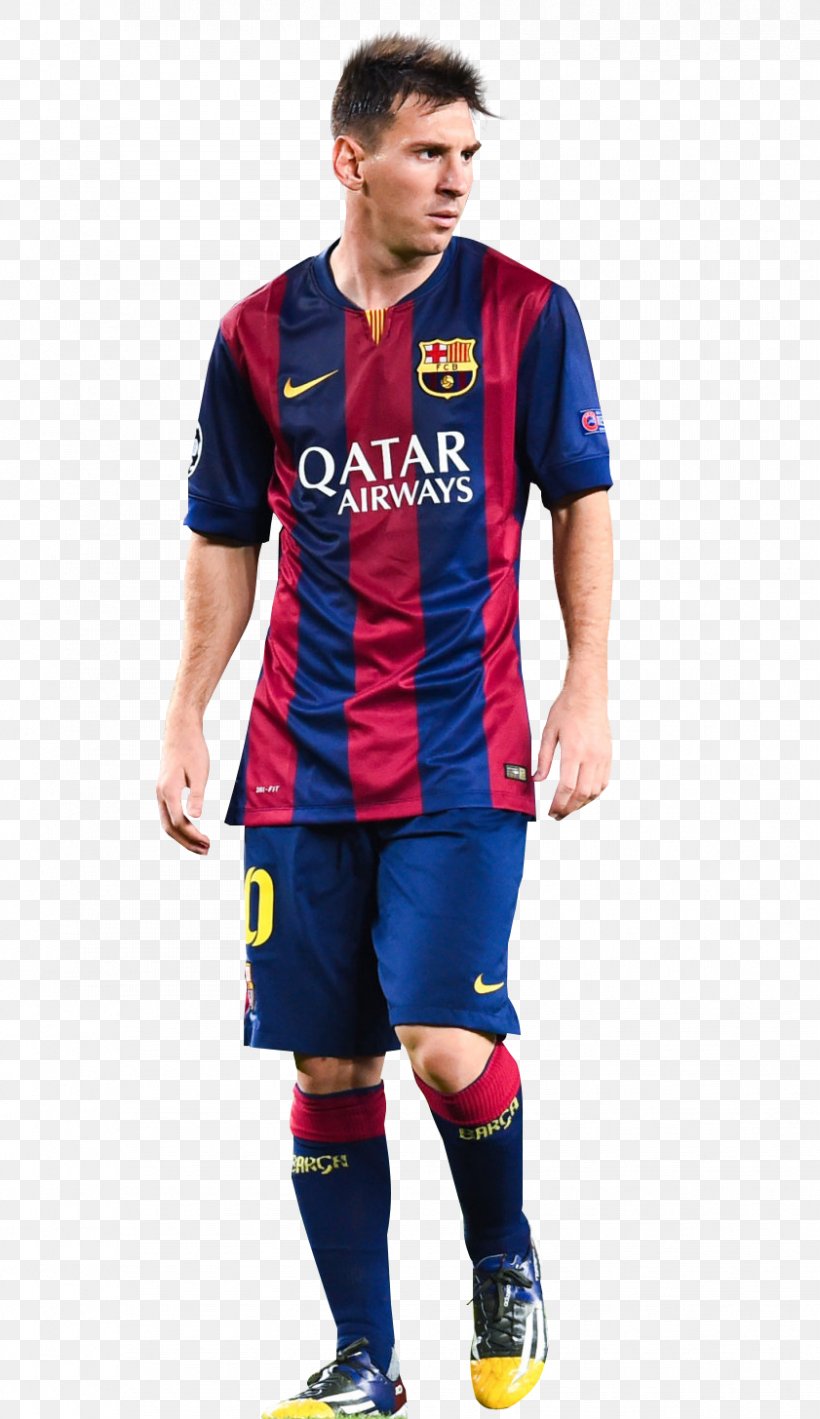 Lionel Messi FC Barcelona Jersey Sport Football Player, PNG, 841x1456px, Lionel Messi, Clothing, Cristiano Ronaldo, Electric Blue, Fc Barcelona Download Free