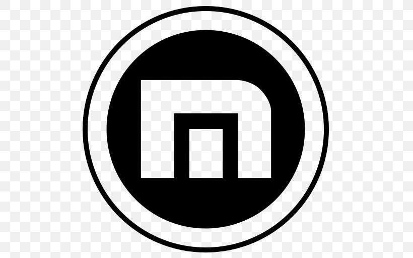 Maxthon Web Browser, PNG, 512x512px, Maxthon, Area, Black And White, Brand, Csssprites Download Free