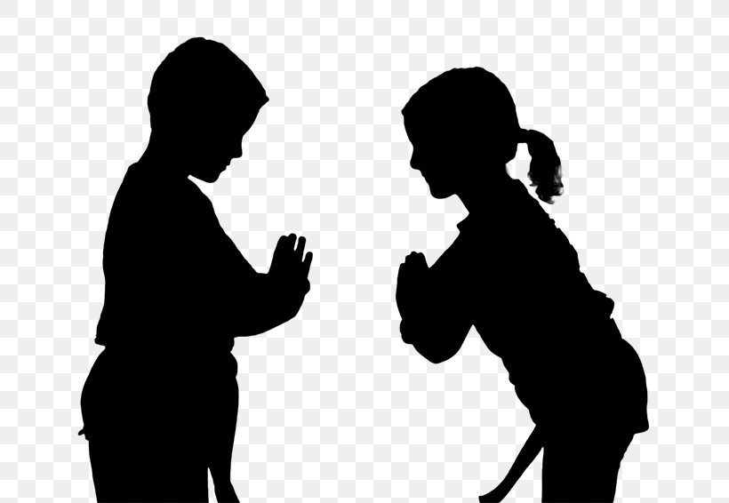 Silhouette Stock Photography Royalty-free, PNG, 650x566px, Silhouette, Blackandwhite, Child, Conversation, Depositphotos Download Free
