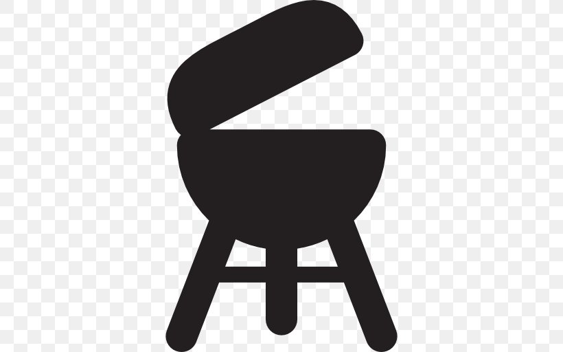 Barbecue Logo Grilling Vector Graphics, PNG, 512x512px, Barbecue, Black, Black And White, Chair, Cooking Download Free