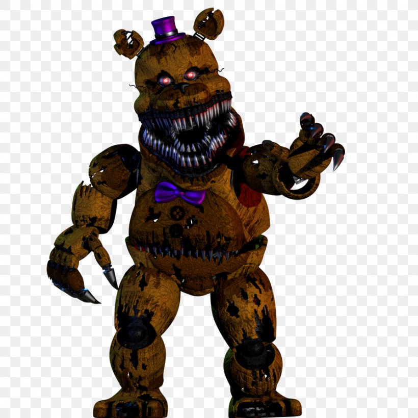 Five Nights At Freddy's Image Nightmare Photograph Drawing, PNG, 894x894px, Nightmare, Action Toy Figures, Animatronics, Art, Carnivoran Download Free