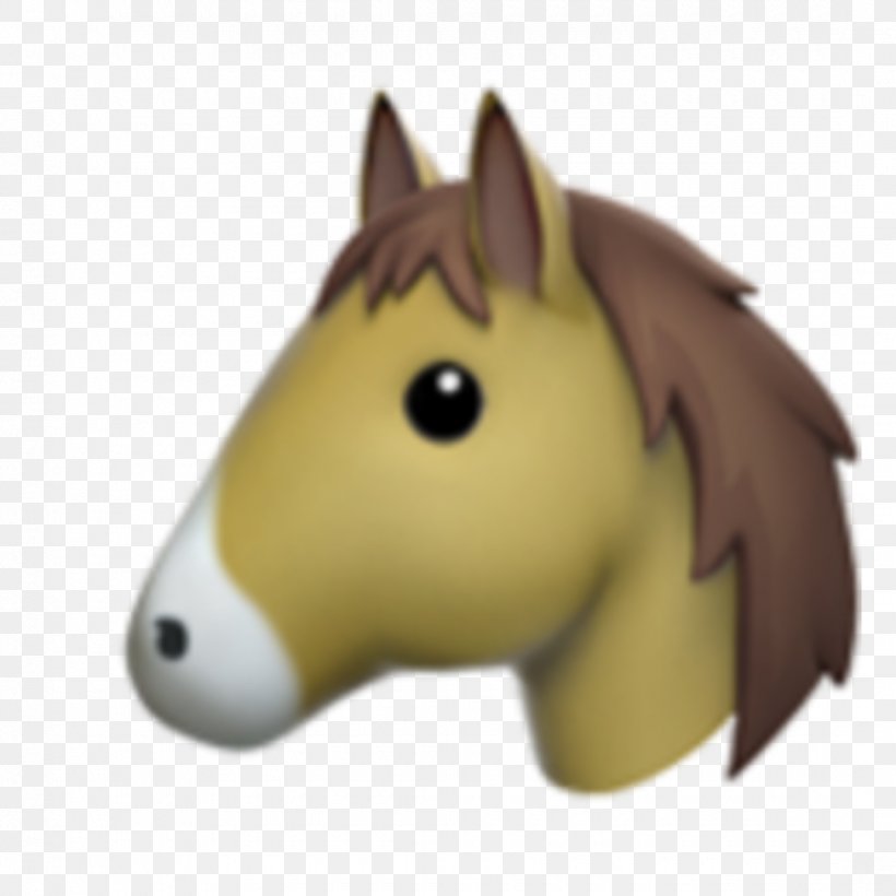 Horse Emoji Domain Emojipedia Facebook, PNG, 1080x1080px, Horse, Animal, Animal Figure, Animation, Cartoon Download Free