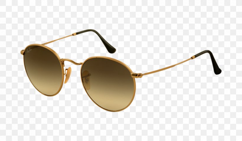 Ray-Ban Round Metal Aviator Sunglasses, PNG, 840x490px, Rayban Round Metal, Aviator Sunglasses, Beige, Brown, Discounts And Allowances Download Free
