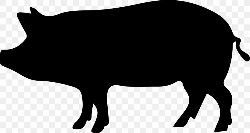 Wild Boar Clip Art, PNG, 1449x770px, Wild Boar, Animal, Black, Black And White, Cattle Like Mammal Download Free