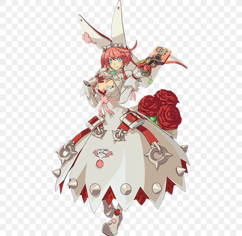 Guilty Gear Xrd Elphelt Valentine Ramlethal Valentine Character PlayStation 4, PNG, 469x800px, Watercolor, Cartoon, Flower, Frame, Heart Download Free