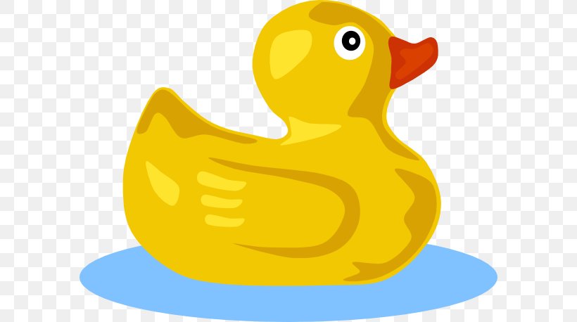 Rubber Duck Clip Art, PNG, 594x458px, Duck, Beak, Bird, Ducks Geese And Swans, Free Content Download Free