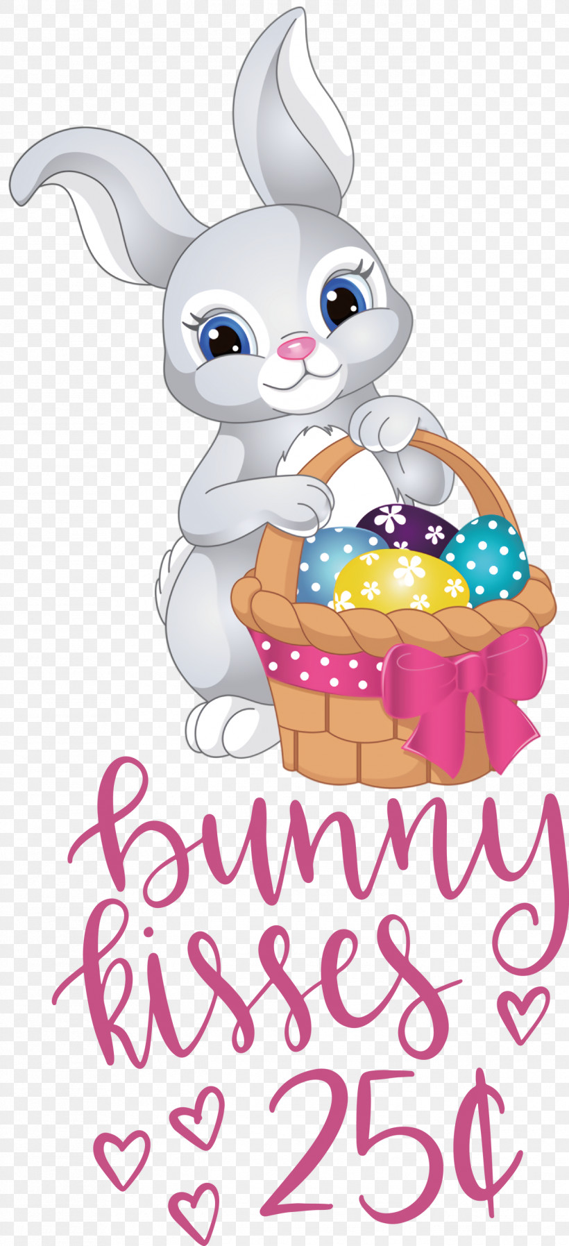 Bunny Kisses Easter Easter Day, PNG, 1370x3000px, Easter, Cartoon, Character, Easter Bunny, Easter Day Download Free