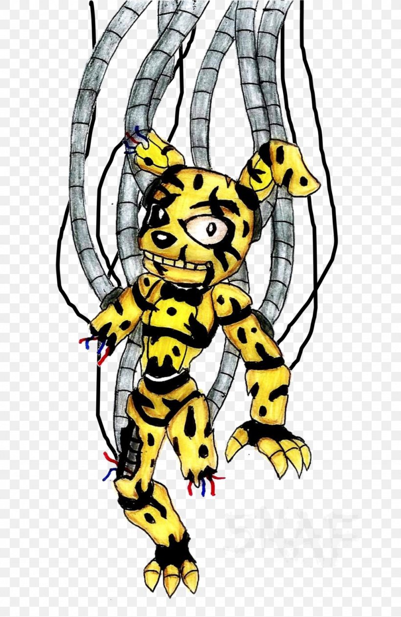 Five Nights At Freddy's Drawing Fan Art Clip Art, PNG, 1024x1575px, Drawing, Animal Figure, Art, Artwork, Carnivoran Download Free