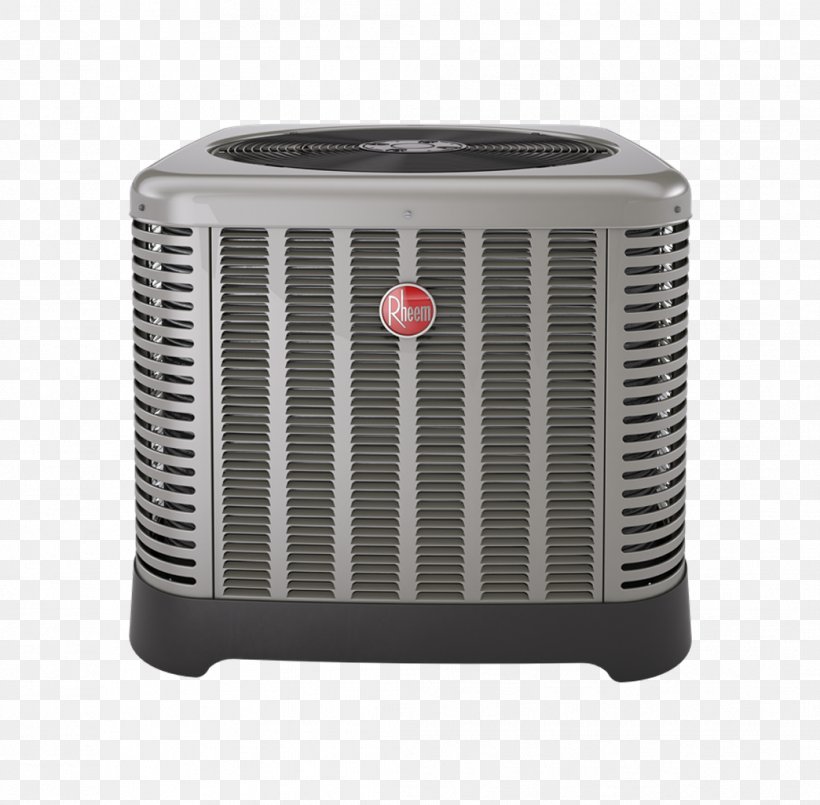 Rheem Air Conditioning Seasonal Energy Efficiency Ratio Heat Pump Furnace, PNG, 1044x1026px, Rheem, Air Conditioning, Air Handler, Condenser, Edwin Ruud Download Free