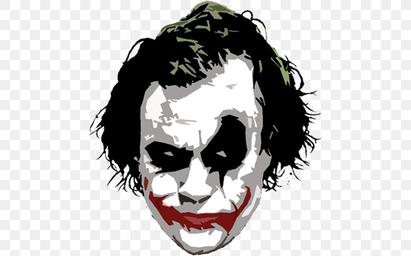 Joker Batman Two-Face Art, PNG, 512x512px, 4k Resolution, Joker, Art, Batman, Canvas Download Free