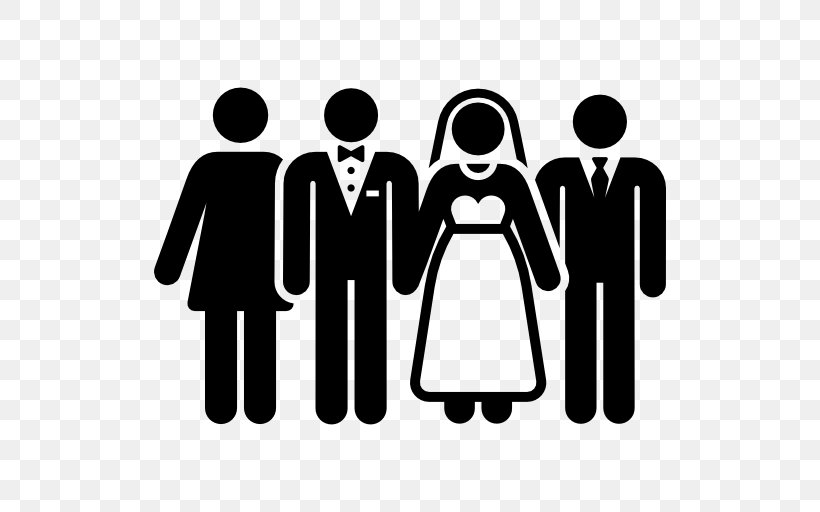 Wedding Cake Bridegroom Marriage, PNG, 512x512px, Wedding Cake, Black And White, Brand, Bride, Bridegroom Download Free