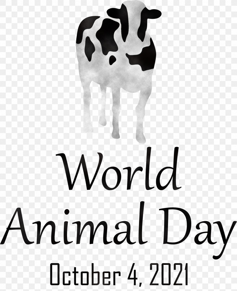 World Animal Day Animal Day, PNG, 2444x3000px, World Animal Day, Animal Day, Black, Black And White, Dairy Download Free