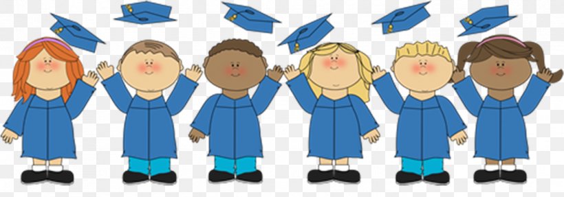 Kid Care Preschool Pre-kindergarten Graduation Ceremony Nursery School, PNG, 1419x498px, Kindergarten, Academic Dress, Blue, Catholic School, Child Download Free