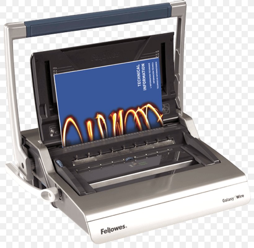 Paper Wire Binding Fellowes Brands Comb Binding, PNG, 800x800px, Paper, Bookbinding, Comb Binding, Electronic Device, Electronics Download Free