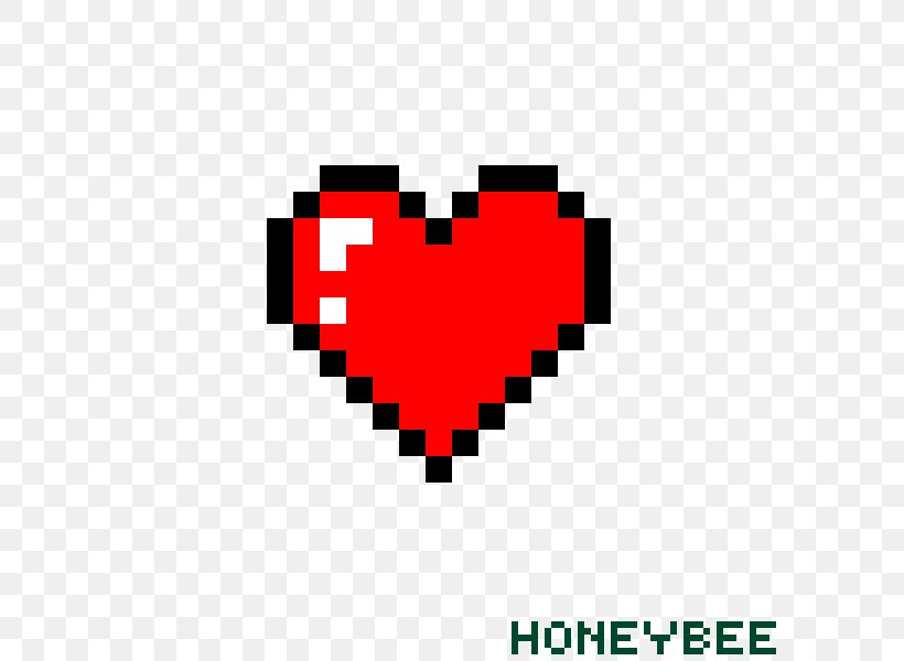 8-bit Color Heart Pixel Art, PNG, 600x600px, Watercolor, Cartoon, Flower, Frame, Heart Download Free