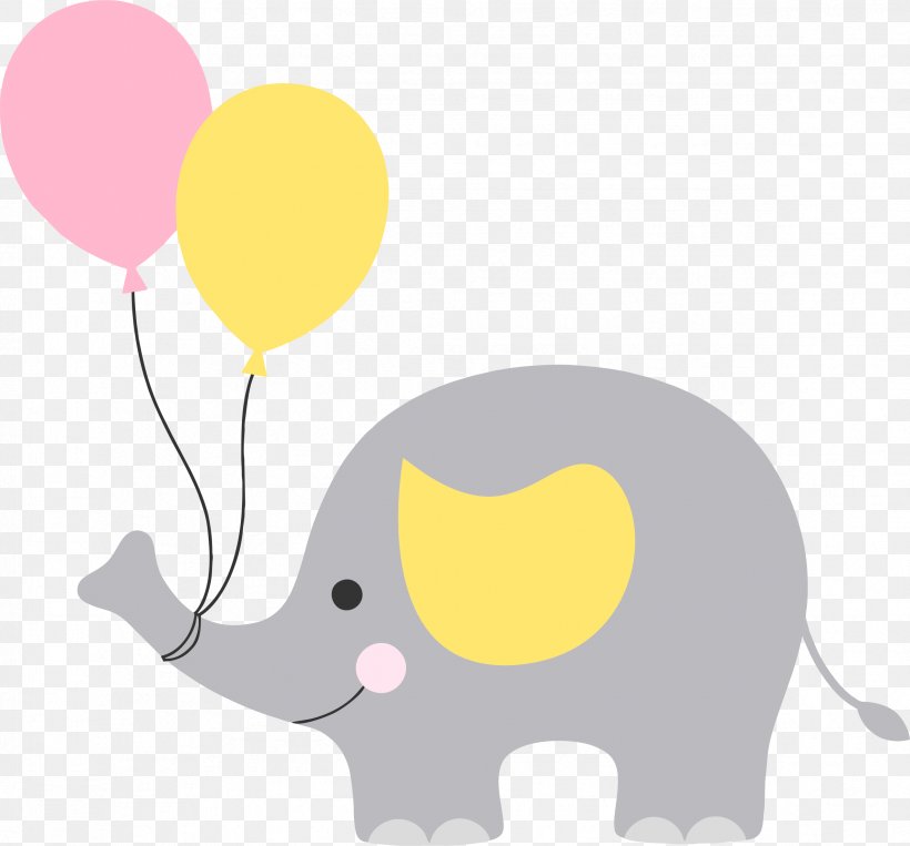 Baby Shower Elephant Clip Art, PNG, 2373x2209px, Watercolor, Cartoon, Flower, Frame, Heart Download Free