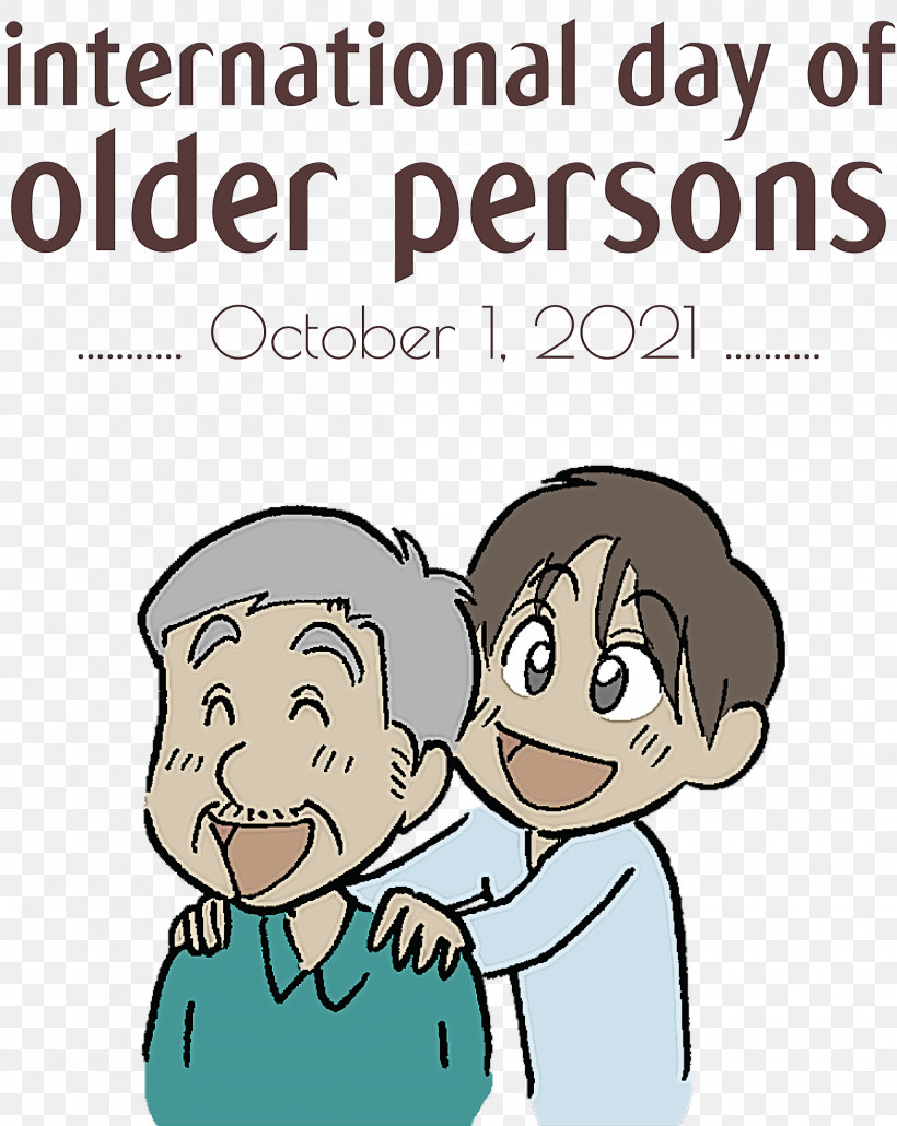 International Day For Older Persons Older Person Grandparents, PNG, 2388x3000px, International Day For Older Persons, Ageing, Cartoon, Data, Grandparents Download Free