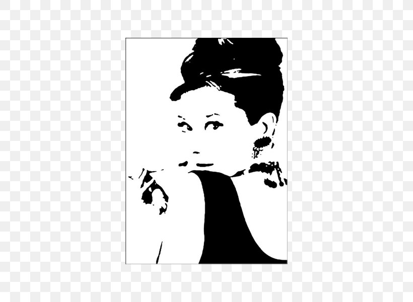 Pop Art Painting Breakfast At Tiffany's Canvas, PNG, 600x600px, Pop Art, Art, Audrey Hepburn, Black, Black And White Download Free