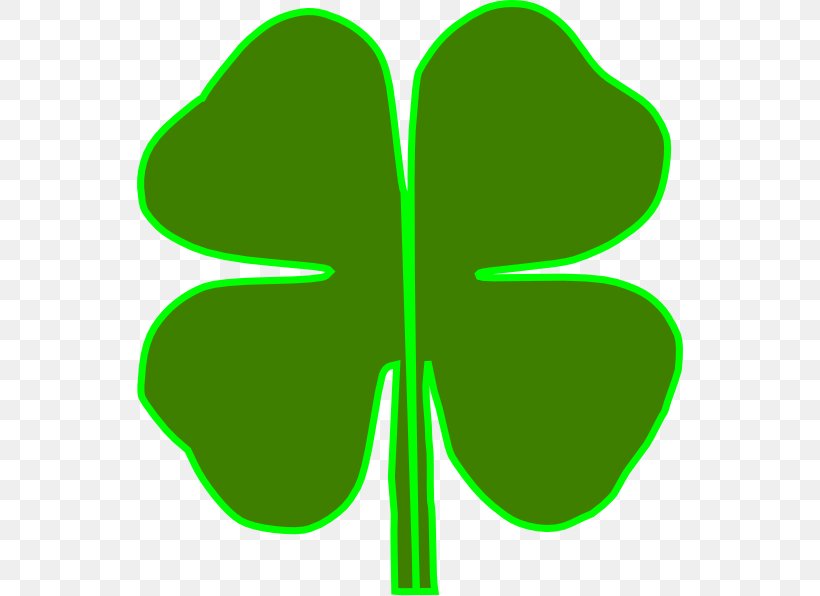 Saint Patrick's Day Shamrock Four-leaf Clover Clip Art, PNG, 546x596px, Saint Patrick S Day, Butterfly, Clover, Flowering Plant, Fourleaf Clover Download Free