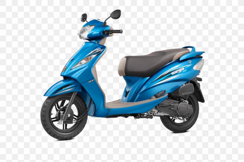 Scooter Car Auto Rickshaw TVS Wego TVS Motor Company, PNG, 2000x1335px, Scooter, Auto Rickshaw, Automotive Design, Brake, Car Download Free