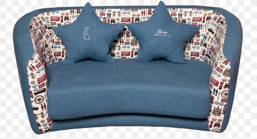 Couch Car Seat Cushion Pillow, PNG, 850x460px, Couch, Blue, Car, Car Seat, Car Seat Cover Download Free