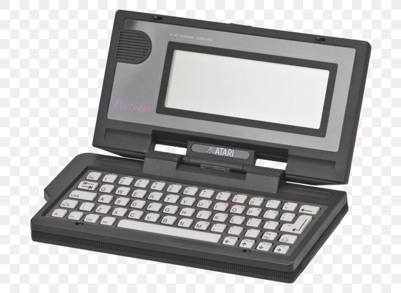 Laptop Computer Keyboard Atari Portfolio, PNG, 738x599px, Laptop, Android, Atari Portfolio, Commodore 64, Computer Download Free