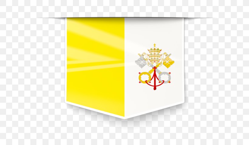 Flag Of Vatican City Brand, PNG, 640x480px, Vatican City, Badge, Brand, Diameter, Flag Download Free